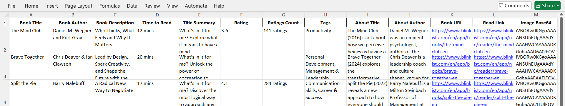 Download Complete Blinkist Database, All Blinkist Book Summaries