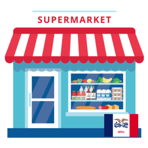 Find Top Supermarkets Near Me - The Ultimate Dataset of All Top Supermarkets Locations in Iowa USA