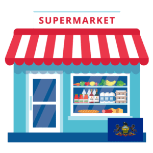 Find Top Supermarkets Near Me - The Ultimate Dataset of All Top Supermarkets Locations in Pennsylvania USA