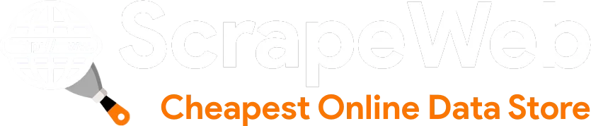 ScrapeWeb Logo White